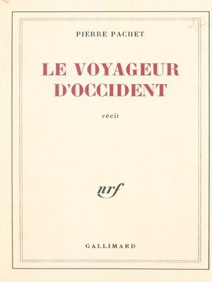 cover image of Le voyageur d'Occident (Pologne, octobre 1980)